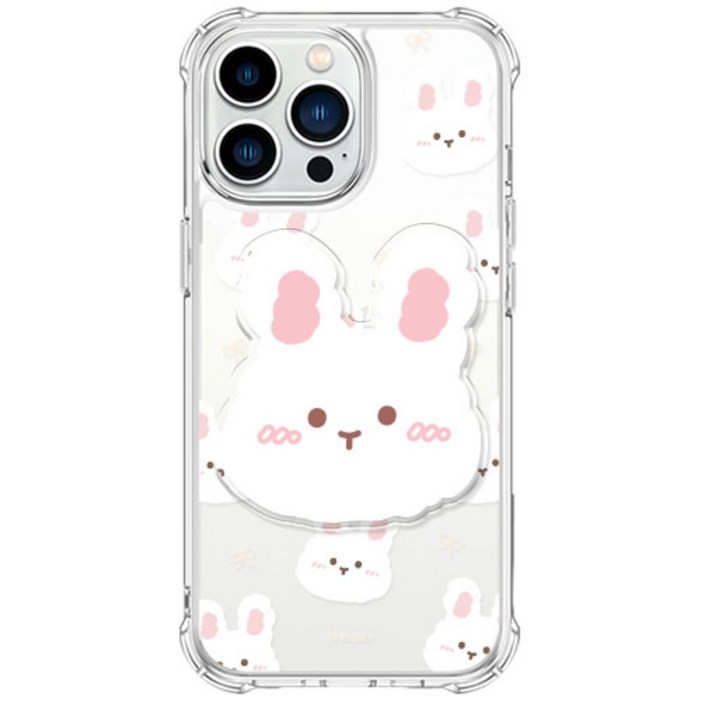 퍼지베어 젤하드 휴대폰 케이스아크릴톡 세트