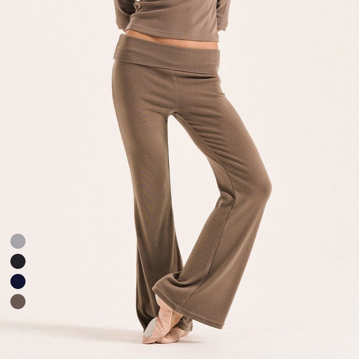 콘치웨어 슬림 로우라이즈 팬츠 4colors 필라테스 요가