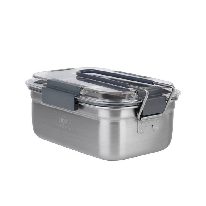 800도씨 스텐 캠핑 반합 밀폐용기 코펠 뚜껑 세트