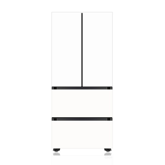 색상선택형 삼성전자 비스포크 490L 프리스탠딩 4도어 김치냉장고 AI 김치플러스 방문설치