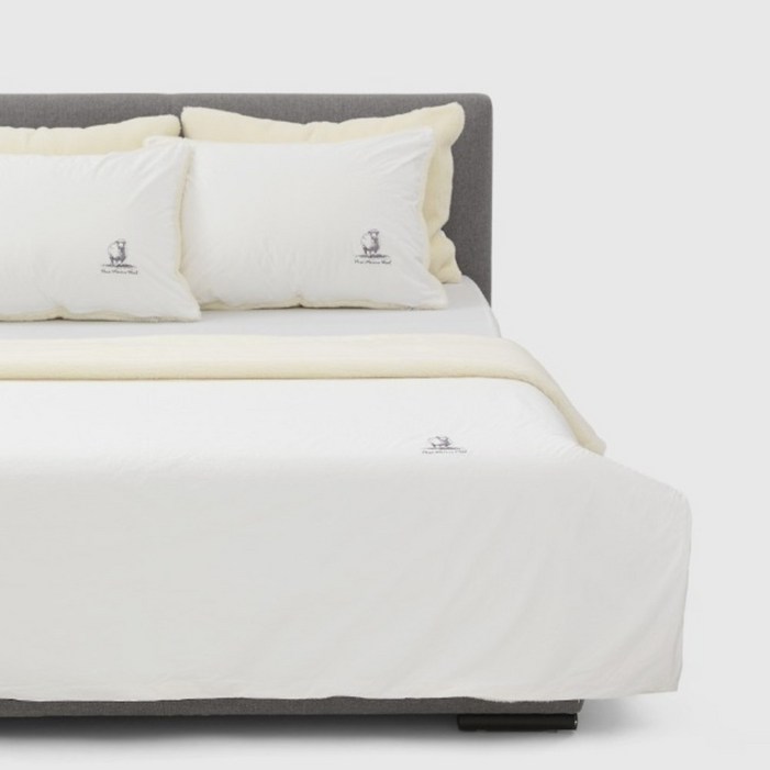 레노마 홈 프리모양털 울메이트 앞 순면 뒤 양털 고급양모이불 이불커버