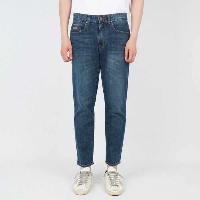 플랙 남성 청바지 크롭 밀란 미디엄블루 PJTZ5ML051M