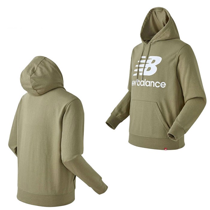 뉴발란스 UNI 에센셜 STACED 남녀공용 후드티
