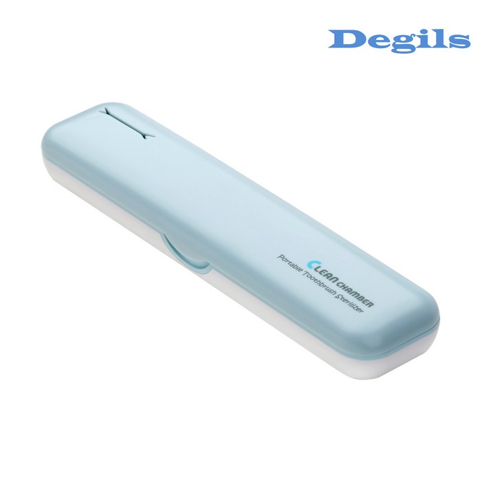 크린챔버 국내제조 uv led 충전식건전지 휴대용 칫솔살균기 1인용 DK800, 블루