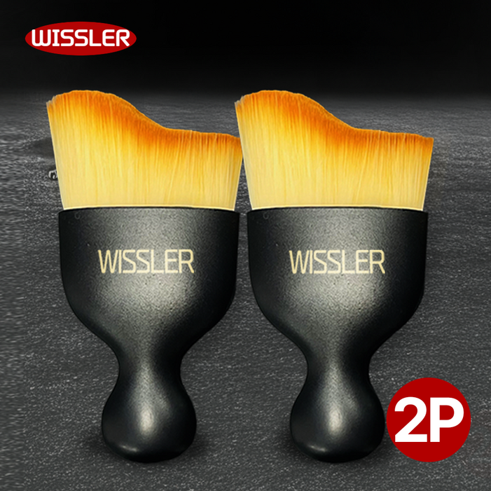 위슬러 2세대 실내 세차 모니터 키보드 초미세 브러쉬 1p1p