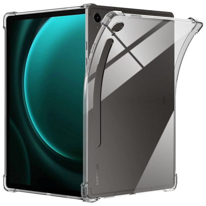 갤럭시탭S9 FE S9 FE 플러스 울트라 클리어 젤리 케이스 투명 범퍼 케이스나라 S9 FE