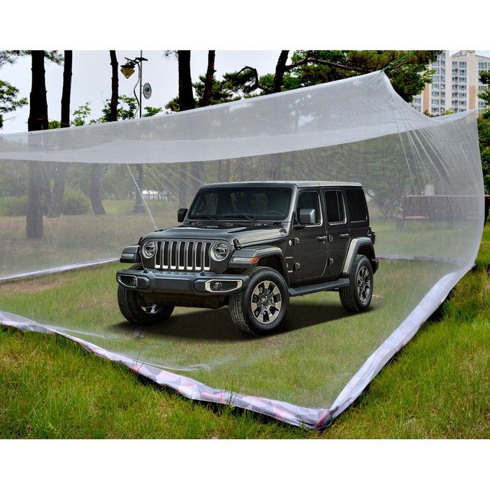 국산 높이210cm 920인용 사각 캠핑 야외모기장 대형모기장 차박 차량용 차박용 메쉬쉘터 침대 거실