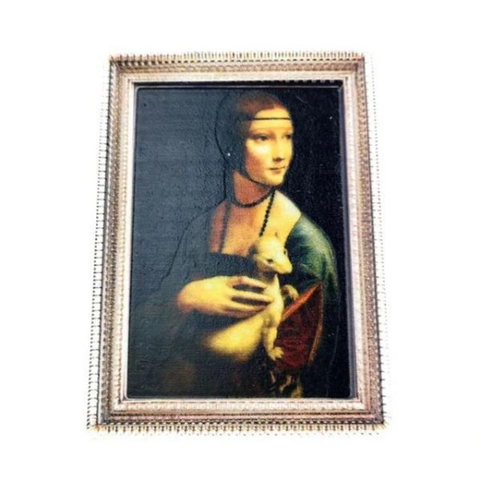 레오나르도 다빈치 그림 냉장고 자석, 최후 만찬 모나리자 스티커, 메시지 보드용  홈 장식