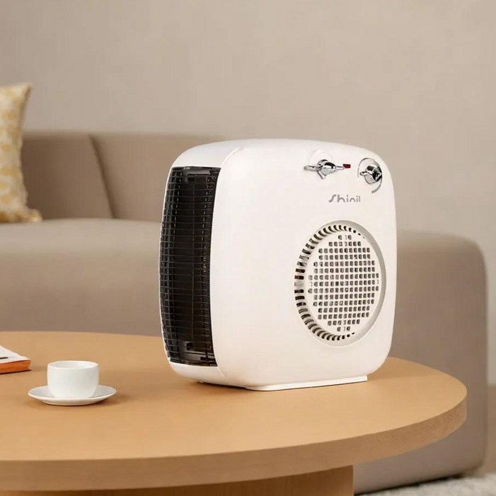 신일 소형 미니온풍기 발온풍기 욕실 난방기 캠핑 사무실 책상 탁상용 가정용 팬히터 열풍기
