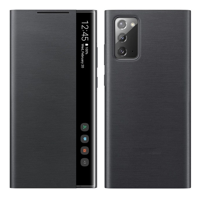 FOXON 갤럭시 노트20노트20 울트라 스마트 클리어뷰 커버 케이스 호환 Galaxy Note 20Ultra 5G 케이스