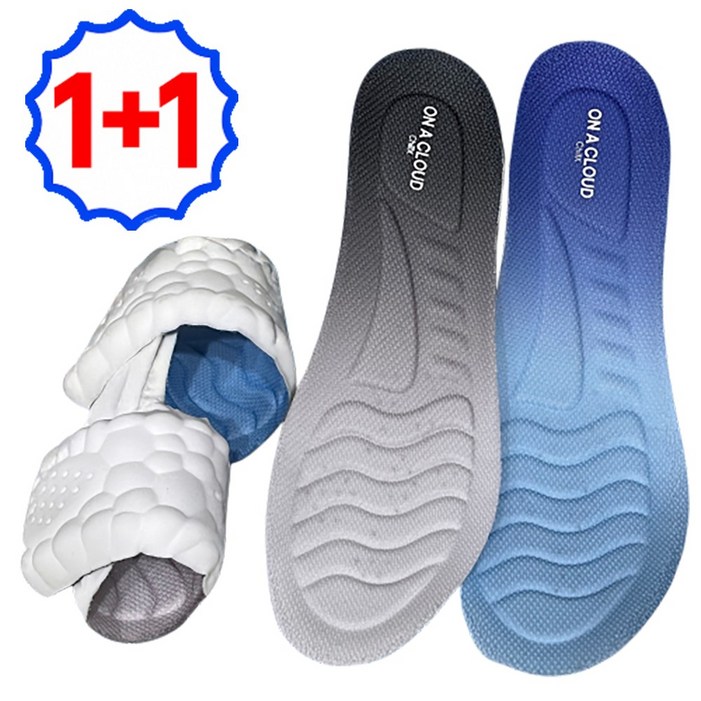 ChillX 11 푹신한 신발 깔창 인체공학 발편한 푹신한 구름 깔창