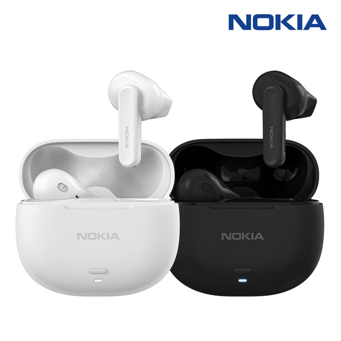 노키아 Go Earbuds2 블루투스5.2 이어폰 TWS122, 블랙