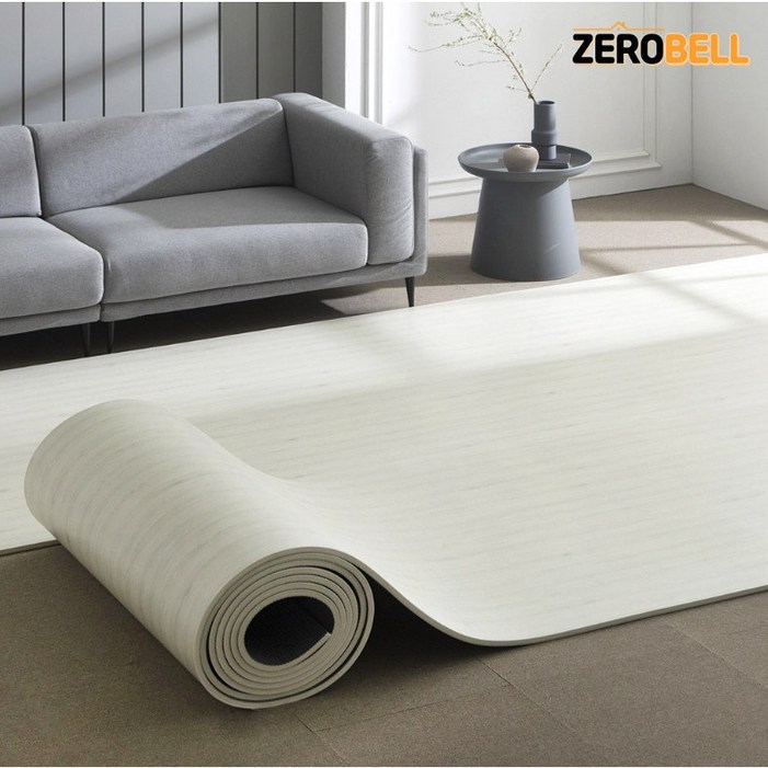 삼바텍 18mm PVC 층간소음방지 롤매트 2개묶음 유아 어린이 놀이방매트, 오크오드