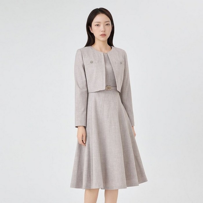 [백화점정품] 케네스레이디 스퀘어넥 원피스 셋업 (EWOPPA32)