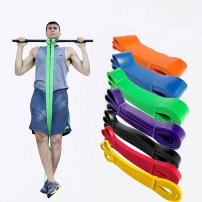 홈트인 라텍스 풀업밴드 턱걸이 보조 철봉 1  7단계 운동용 고무 밴드