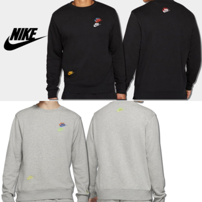 당일발송 나이키 NIKE 멀티로고 스우시 맨투맨 티셔츠 긴팔티 스포네틱 양말