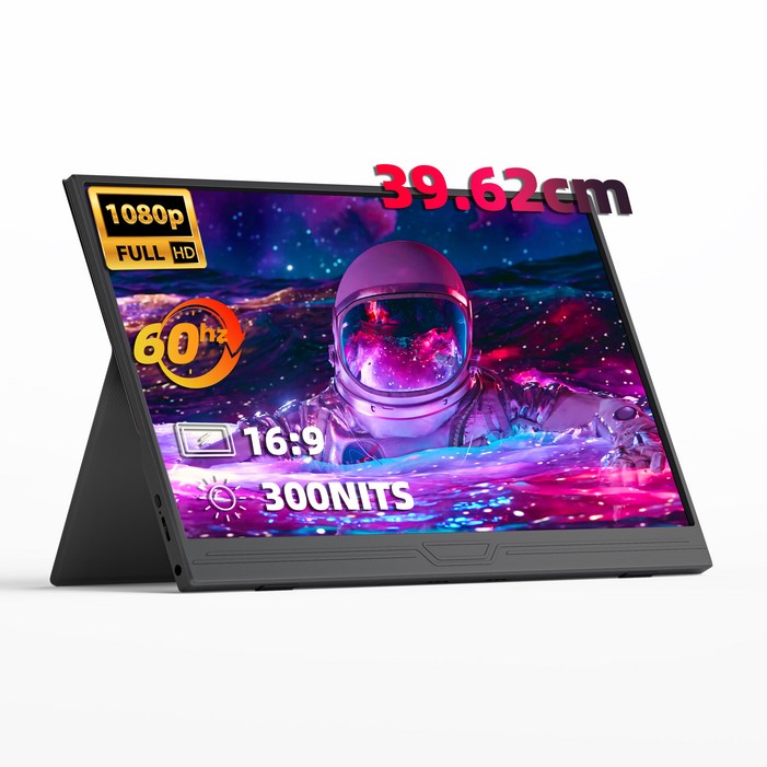ZSUS 휴대용 모니터  게이밍모니터  15.6inch IPS FHD