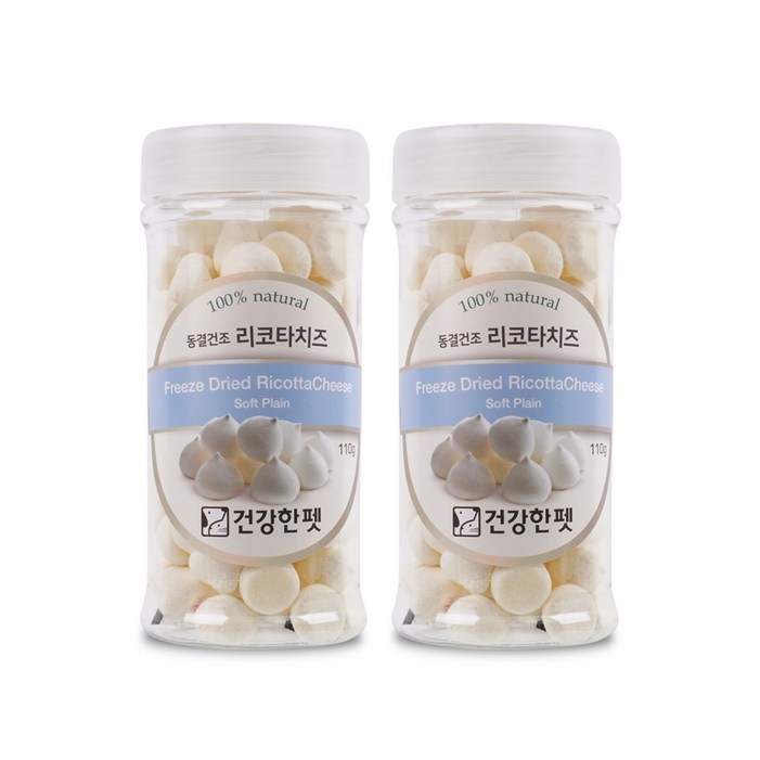 건강한펫 동결건조 리코타치즈 110g