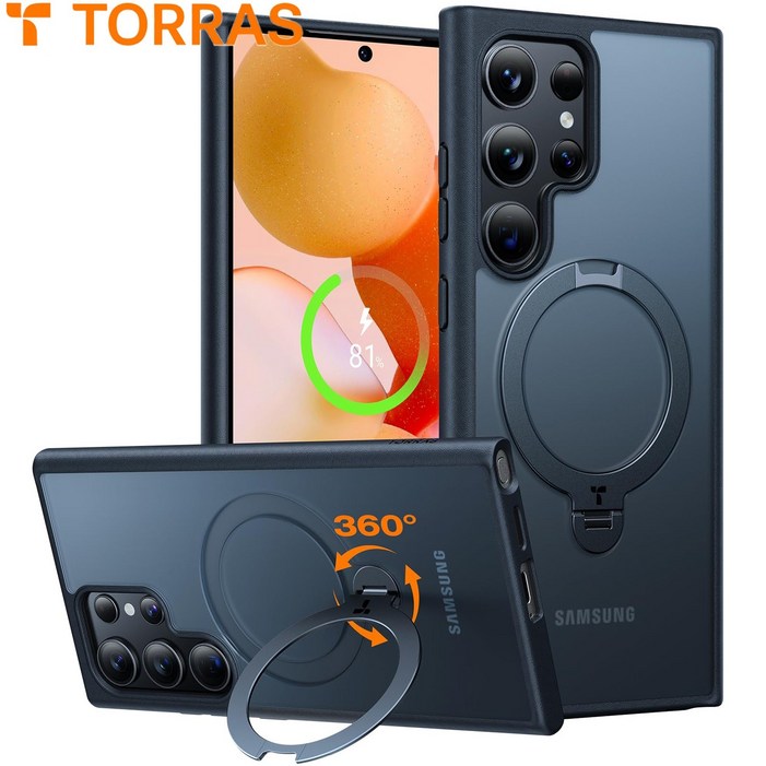 토라스 360도 마그네틱 링스탠드 맥세이프 에어쿠션 군사급 방호 휴대폰 케이스 토라스 360도 마그네틱 링스탠드 맥세이프 에어쿠션 군사급 방호 휴대폰 케이스
