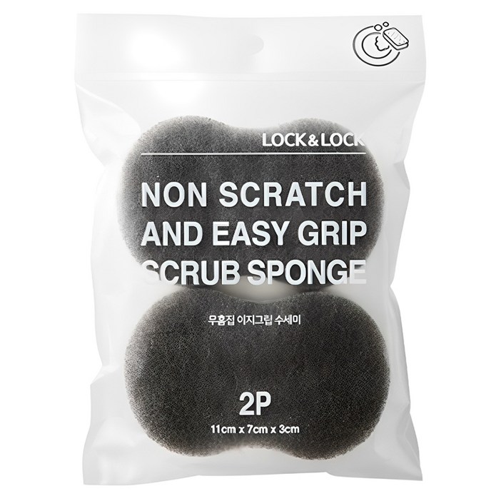 락앤락 무흠집 이지그립 수세미