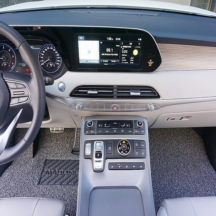 매드라인 팰리세이드 차량용 코일매트 운전석  조수석  뒷좌석 2열  3열 세트