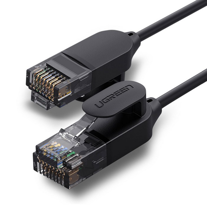 유그린 울트라 슬림 CAT6A 기가 랜선 5m, 단일색상, 1개, 5m