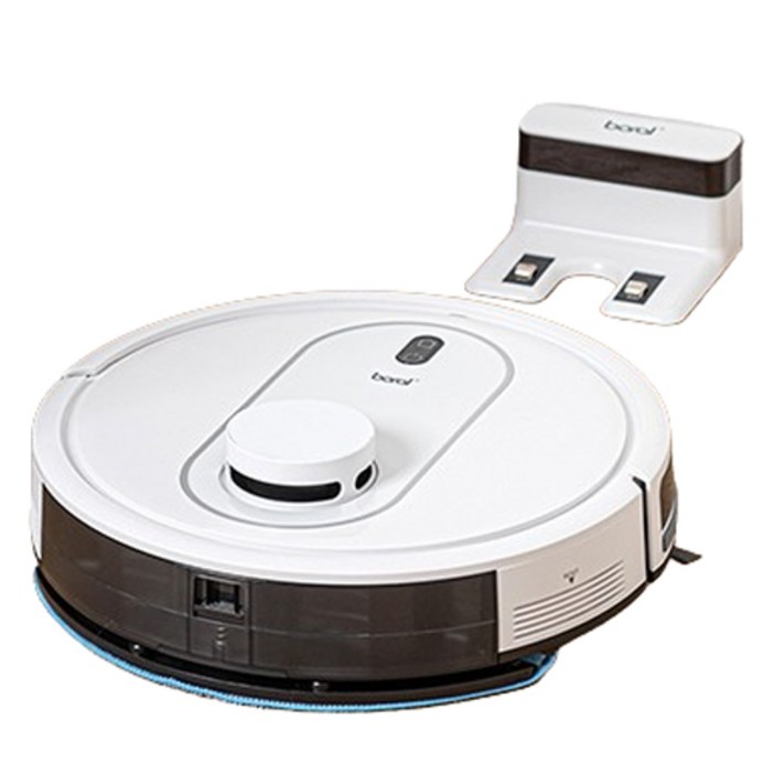보랄 파워 물걸레 로봇 청소기 BR-R1W, BR-R1W, 화이트