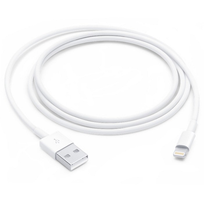 Apple LightningUSB 케이블 MUQW3FEA, 1m, 화이트, 1개