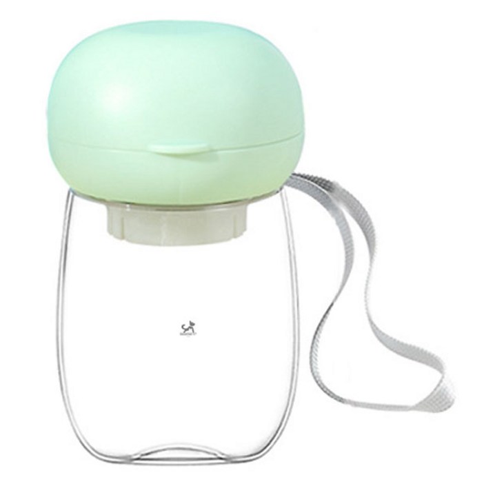 딩동펫 반려동물 2in1 휴대용 버섯 물병