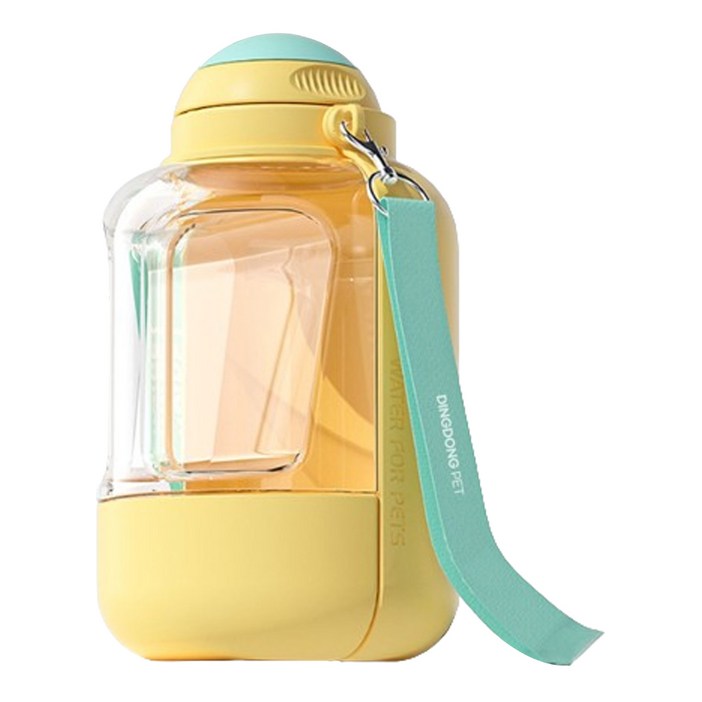 딩동펫 반려동물 2in1 빅사이즈 휴대용 물병