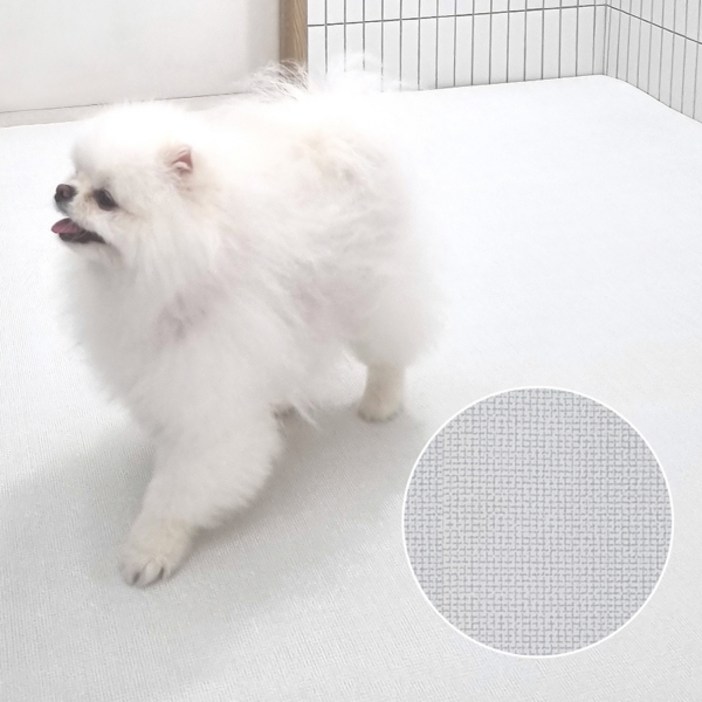 천일카페트 강아지 롤 미끄럼방지 거실 복도 매트, 체크, 1개