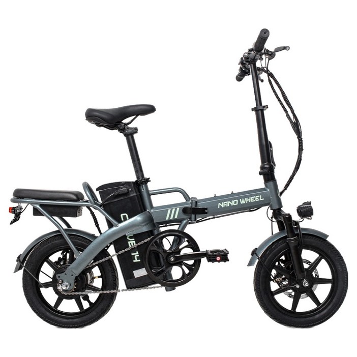 나노휠 커브14 접이식 전동 전기자전거 48V 20Ah 고객직접설치