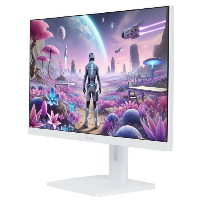 인터픽셀 QHD LG NANO IPS 165Hz 피벗 게이밍 무결점 모니터 화이트, 68.5cm, IPQ2744