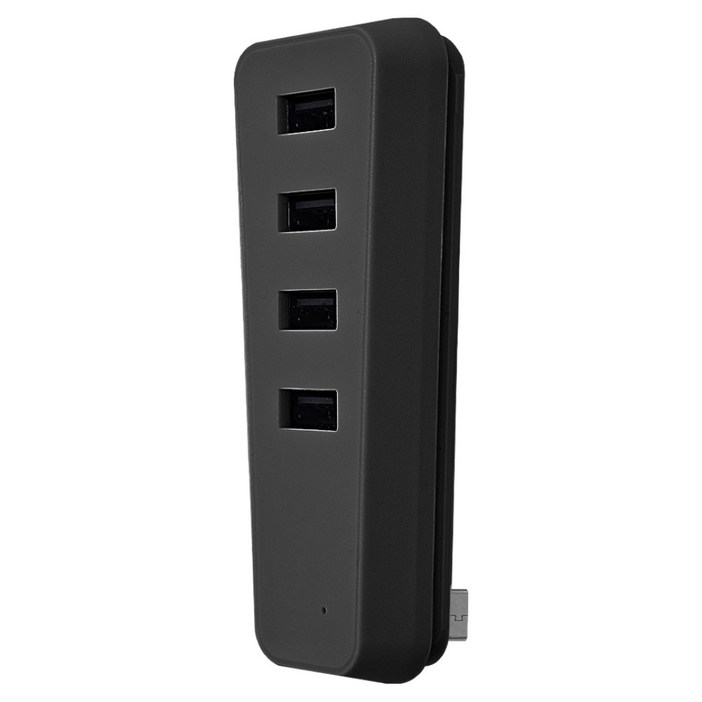 스페이스쉴드 소니 플레이스테이션 PS5 프로 슬림 호환 콘솔 멀티 USB 2.0 4포트 허브 확장 어댑터