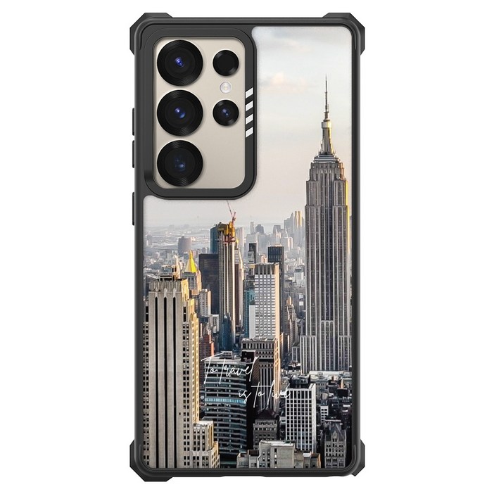 제이투웍스 맥세이프 호환 저스트트래블 마그네틱 임팩트 제로 범퍼 휴대폰 케이스