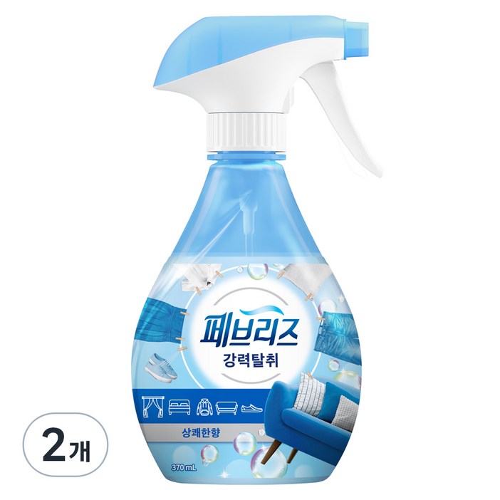 페브리즈 강력탈취 섬유탈취제 상쾌한향 본품