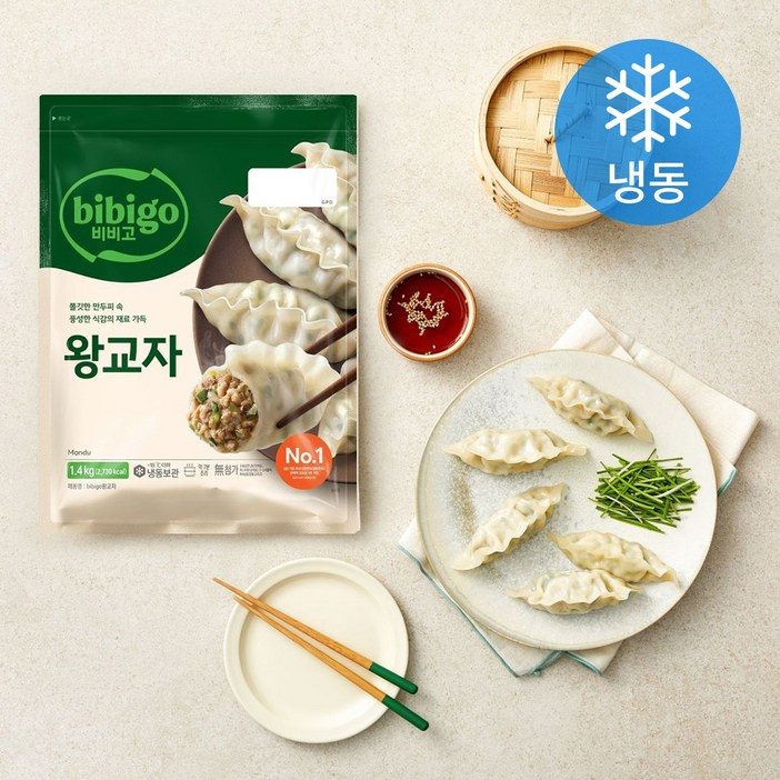 비비고 왕교자 냉동, 1.4kg, 1개 비비고 왕교자 냉동, 1.4kg, 1개