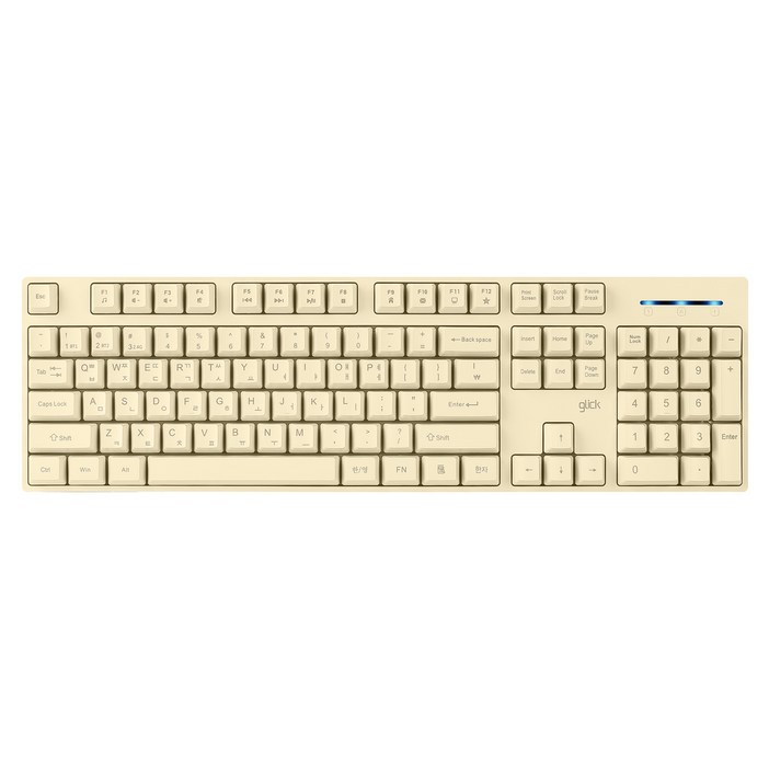 지클릭커 오피스프로 스탠다드 M 저소음 무선 블루투스 키보드
