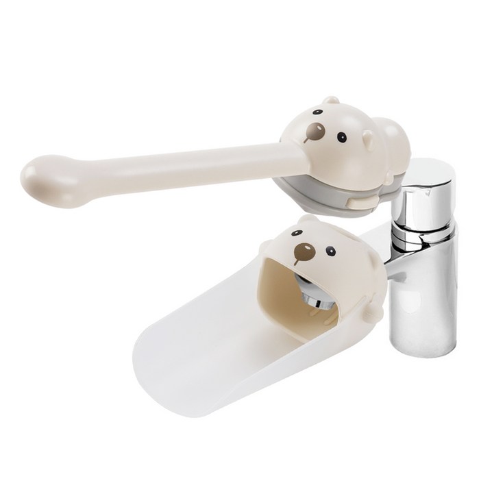 톨스토이 곰돌이 수도꼭지 + 스위치 연장탭 세트