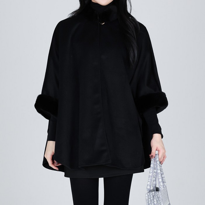 모이르벨라 여성용 라리 케이프 코트 O25FW2A2483