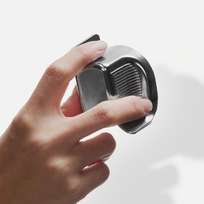 메이튼 호환 튜닝 용품 칼럼식 기어 노브 서포터, 디 올 뉴 팰리세이드 LX3 하이브리드, 실버, 1개