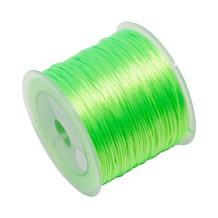 디어플레이스 0.8mm 플랫 팔찌 탄성줄 100m 탄성끈 비즈공예