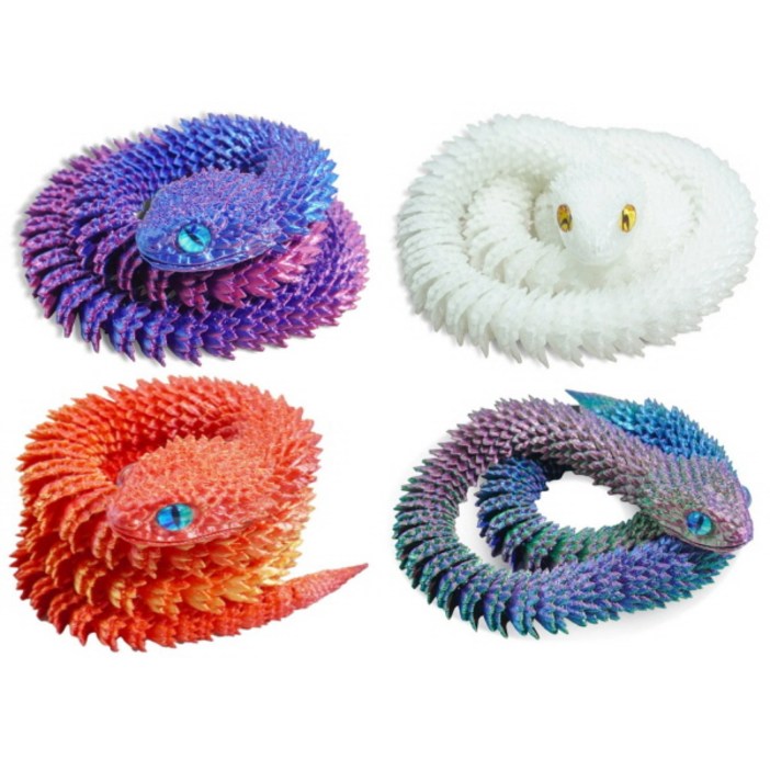 3D 장난감 관절뱀 60CM 11