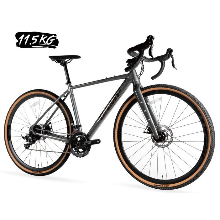 사바 캠프 어드벤처 그래블 바이크 시마노18단 자전거