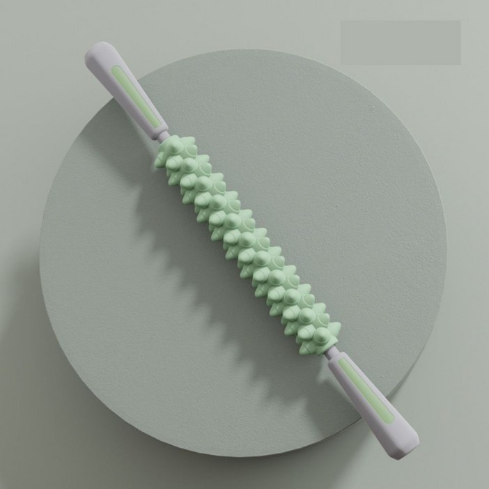 이노큐브 다기능 릴렉스 마사지 롤러 스틱, 1개, 그린