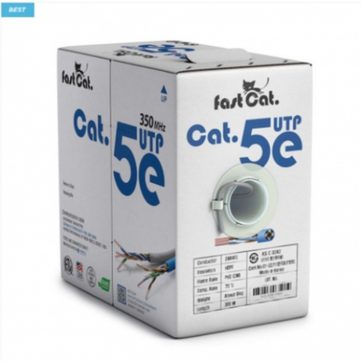 동일전선 동일전선 CAT.5E 300M UTP케이블  옥외형  박스  검정B