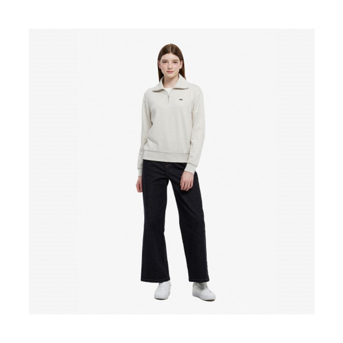 국내매장정품 라코스테 LACOSTE 여성 세미와이드 캐주얼 데님팬츠 HF608E55N HDE HF608E55NHDE 180941