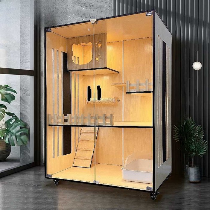 대형 캣 하우스 호텔 숨숨집 럭셔리 실내 가정용 타워