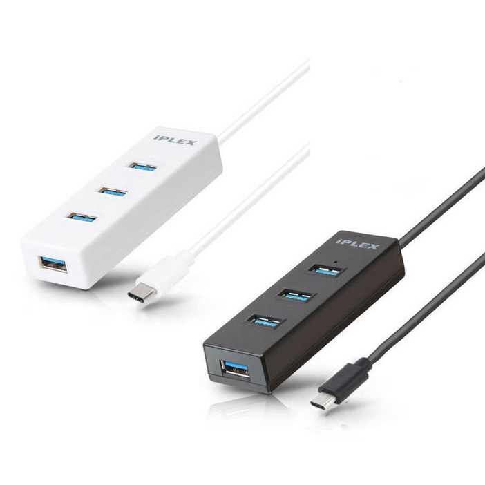 IPLEX C타입 USB3.0 4포트 허브 KP4PHU3