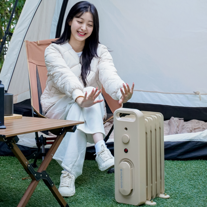 [24년 신규출시-바닐라에디션 ] 흥신 오르씨 캠핑히터  난방 11월 캠핑 준비물 리스트 500W 캠핑용품